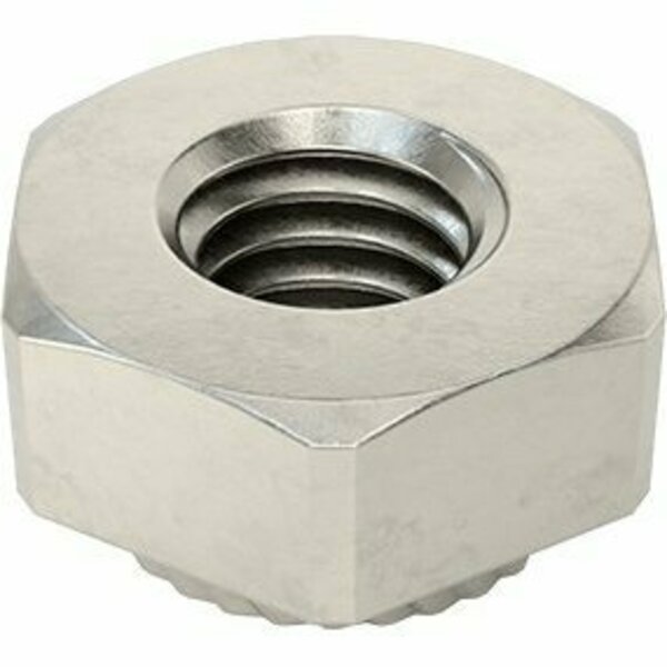 Bsc Preferred 18-8 Stainless Steel Press-Fit Nut for Sheet Metal M3 x 0.5 mm Thread, 10PK 97648A410